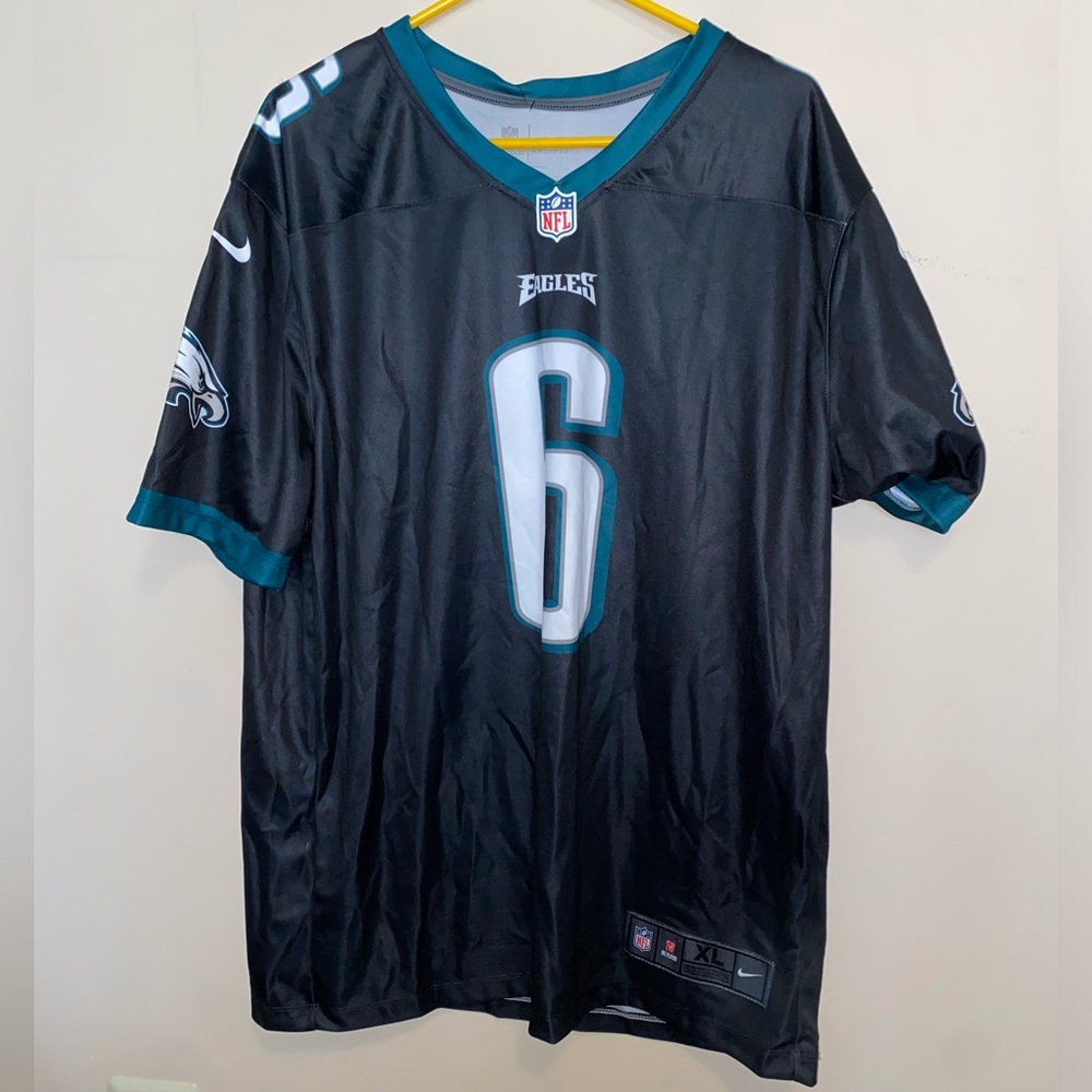Philadelphia Eagles Devonta Smith #6 Nike Black Jersey. XL.